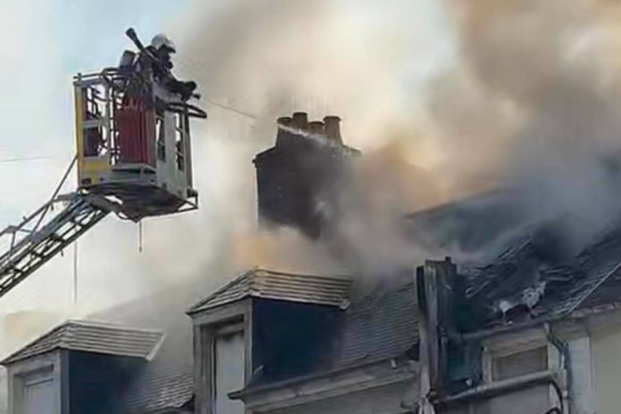 Saint-Amand-Montrond : un incendie en cours rue Nationale, les secours déployés